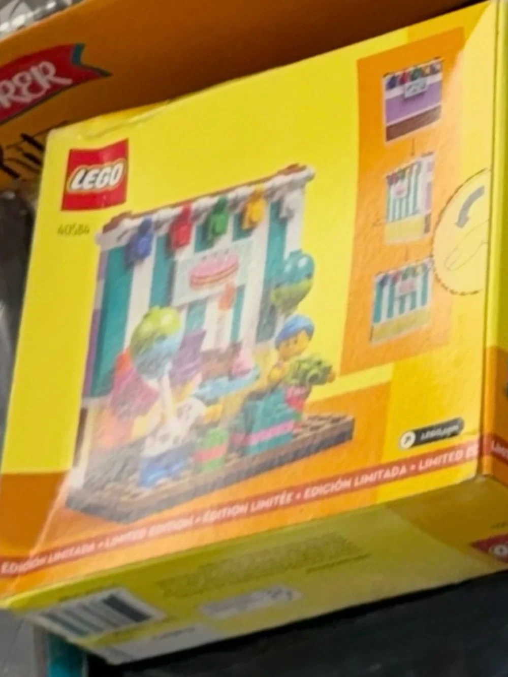 LEGO Birthday Party Display